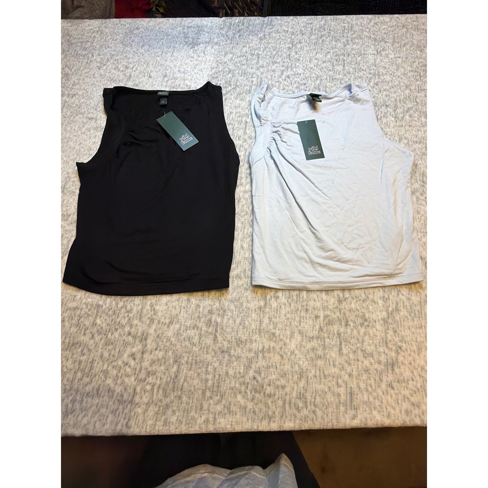 Wild Fable lot of 2 tank‎ tops size Small NWT